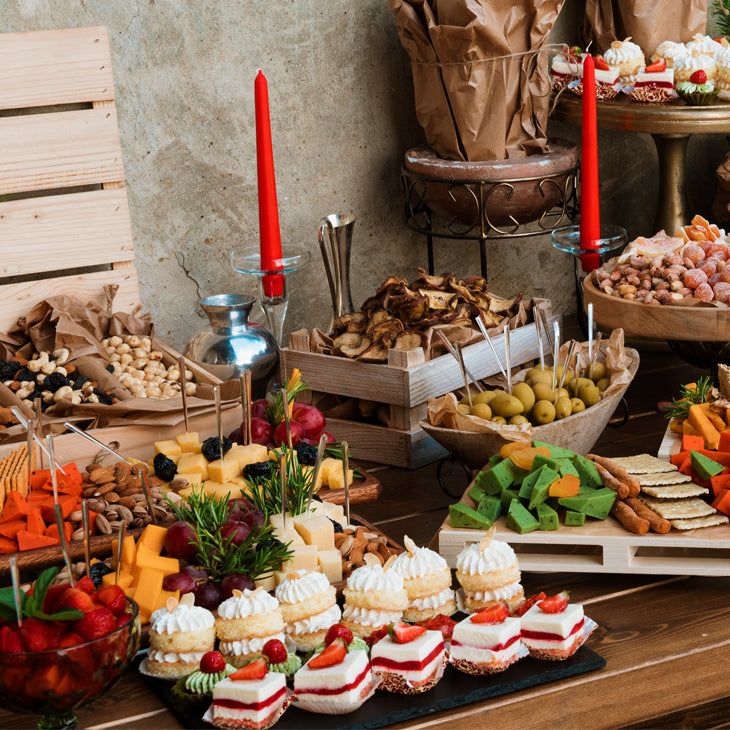Snack Table Setting Prom Decorations Snack Table