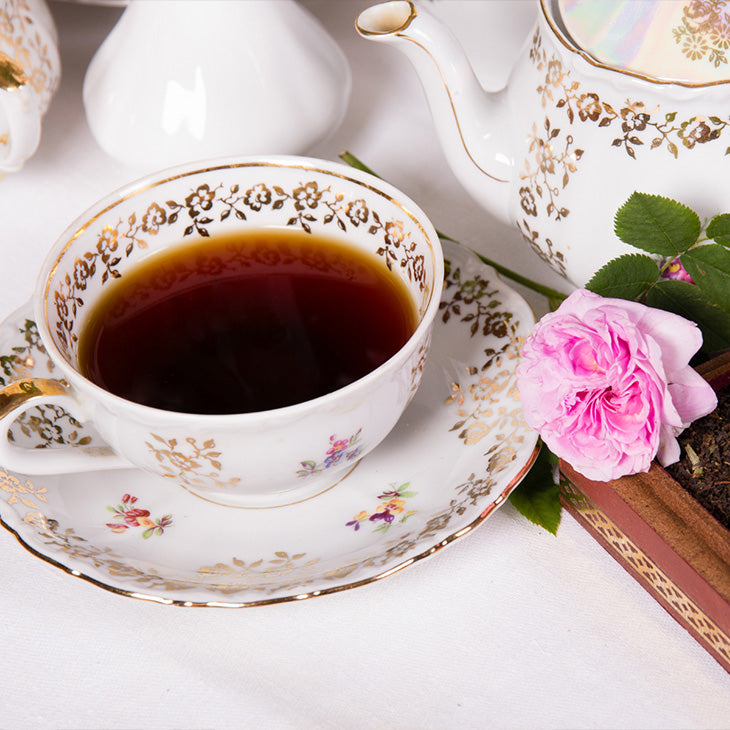 A french afternoon tea setup