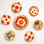 Image of tartines, tartlets, and tarts