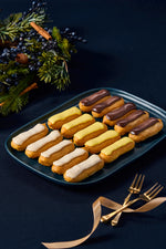 Assorted Premium Mini Éclairs  (18pcs)