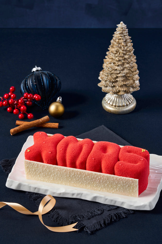 Strawberry Yoghurt Log Cake (9''