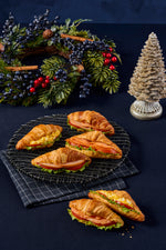 Premium Assorted Mini Croissant Sandwiches Platter (12pcs)